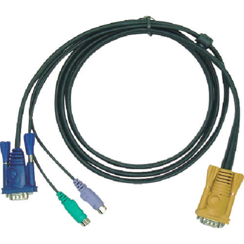 สายเคเบิล PS/2 KVM ชนิด SPHD 1.8 ม