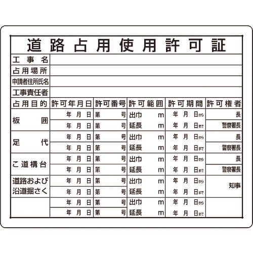 License Sign 1แผ่น