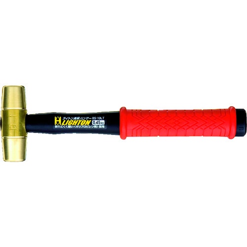 ค้อนทองเหลือง LIGHTON ด้าม PP แบรนด์ OH