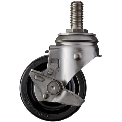 ค้อน SUS พร้อม SP ด้านข้าง ขันสกรู ล้อฟีนอลิก 100 มม.