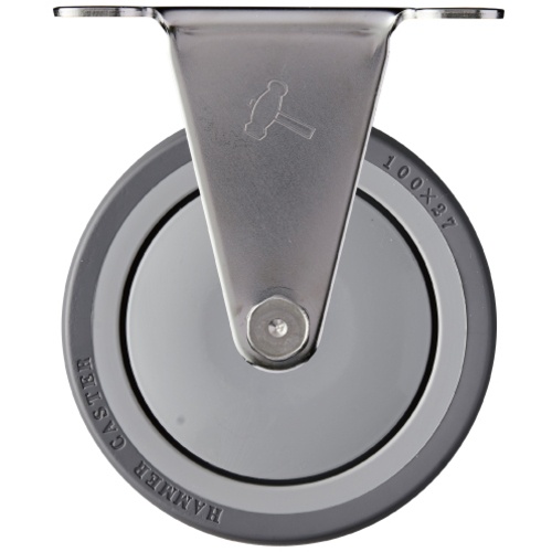 ล้อยูรีเทนแบบคงที่ E-Type ซีรีส์ Shizuka สเตนเลสสตีล Hammer All Stainless Steel