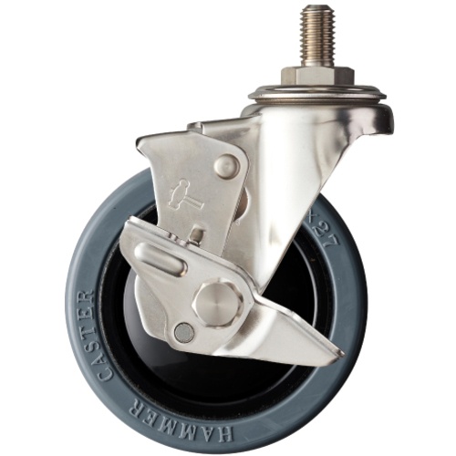 ค้อนสแตนเลสทั้งหมด Shizuka Series Screw-in SP พร้อมล้อยาง M12 x 1.75