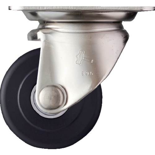 ค้อน SUS โปรไฟล์ต่ำ งานหนัก หมุนได้ ล้อไนลอน MC B 75 มม.