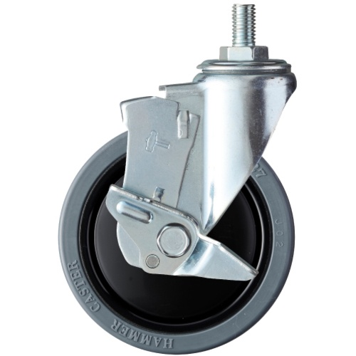 ค้อน ซีรีส์ Shizu ขันสกรู M12 พร้อม SP ล้อยาง B ขนาด 125 มม.