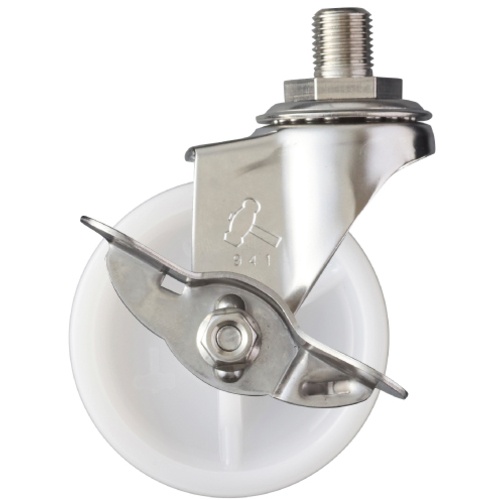 ค้อน SUS ขันสกรู พร้อม SP UNF 1/2 ล้อไนลอน 65 มม.