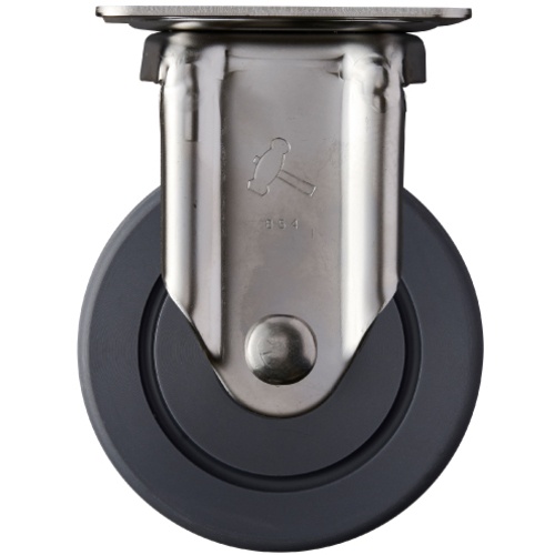 ค้อนสแตนเลสทั้งหมด ซีรีส์ S ตายตัว ล้อไนลอน MC B 100 มม.