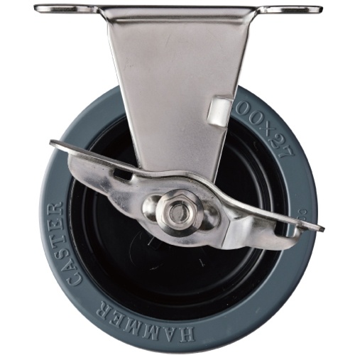 Hammer E Series สเตนเลสสตีลทั้งหมด SP แบบคงที่พร้อมล้อ RN ยาง 100 มม.