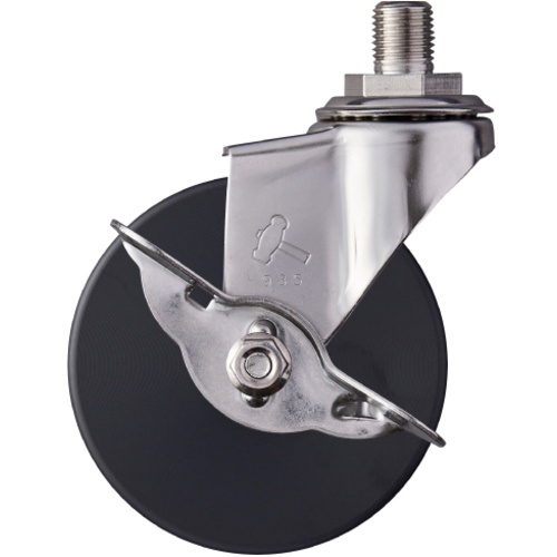 ค้อน SUS ขันสกรู พร้อม SP UNF 1/2 ล้อไนลอน MC 75 มม.