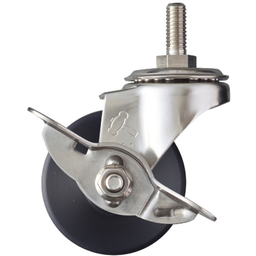 ค้อน SUS ขันสกรู พร้อม SP W3/8 ล้อไนลอน MC 50 มม.