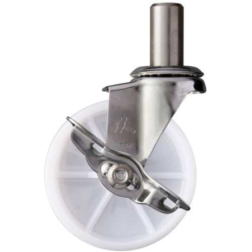 ค้อน EK ซีรีส์ ก้านหมุนสแตนเลส SP พร้อมล้อไนลอน 100 มม.