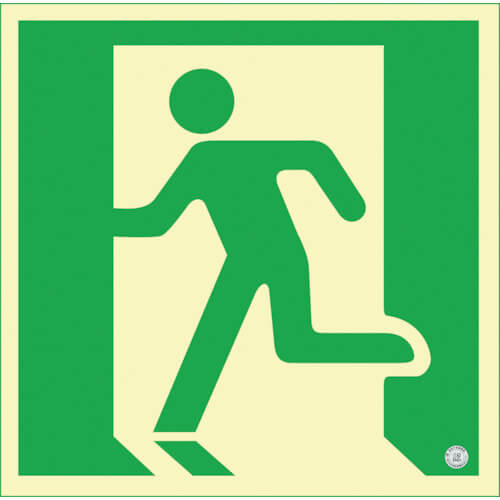 Emergency Exit Guidance Sign Passageway