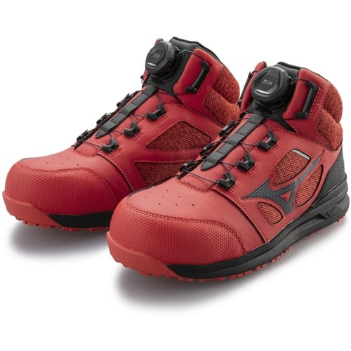 รองเท้าผ้าใบป้องกัน BOA รุ่น Almighty LS II 73M สีแดง x สีดำ ไซส์ 24.5