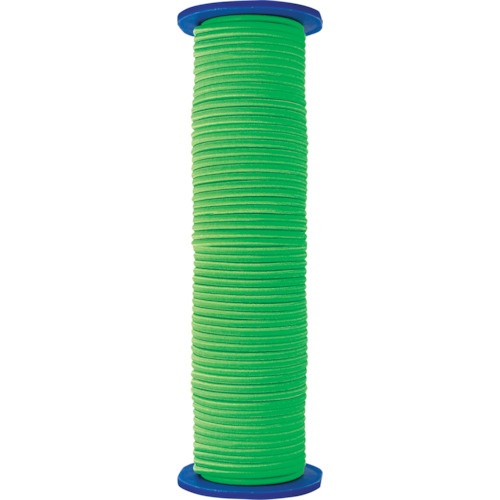 สายเอ็นตกปลาแบบยาง ม้วนเก็บได้ สีเขียวสะท้อนแสง ขนาด 3 มม. ยาว 30 ม.