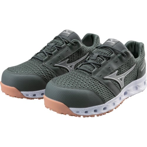 รองเท้าผ้าใบป้องกัน Almighty VH11L สี Khaki x Silver ไซส์ 28.0