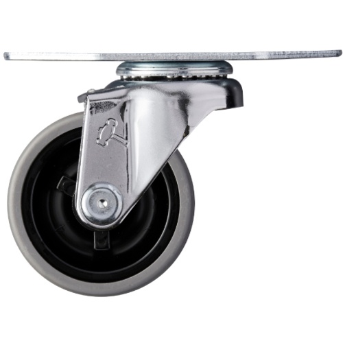 ล้อยางหมุนมุมค้อน E Type ขนาด 50 มม.