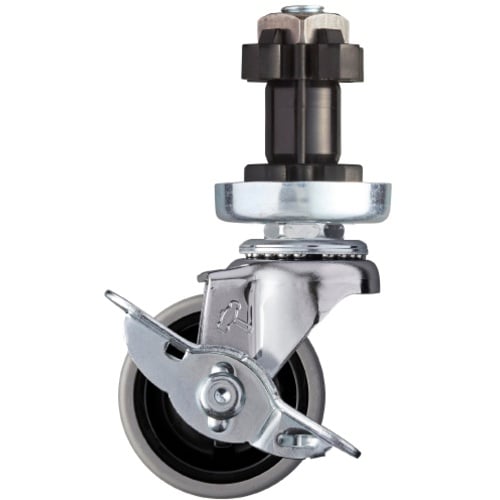 ค้อน EN Series ด้ามท่อ ข้อต่อหมุน SP ล้ออีลาสโตเมอร์ 50 มม.