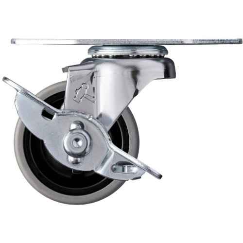 ค้อนมุม E Type พร้อมแกนหมุน SP, ล้ออีลาสโตเมอร์, 50 มม.