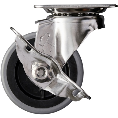 ค้อนสแตนเลสทั้งหมด ซีรีส์ S พร้อมแกนหมุน SP ล้ออีลาสโตเมอร์ 75 มม.