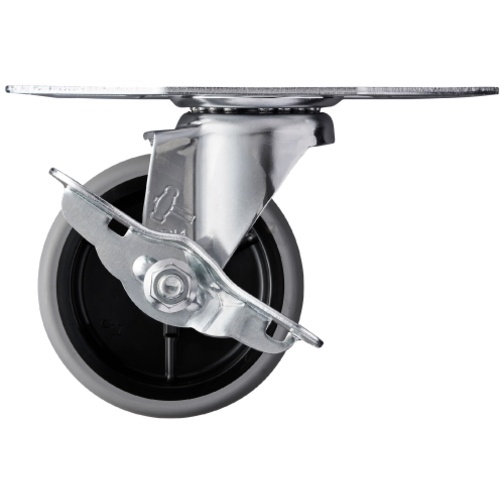 ค้อนมุม E Type พร้อมแกนหมุน SP, ล้ออีลาสโตเมอร์, 85 มม.