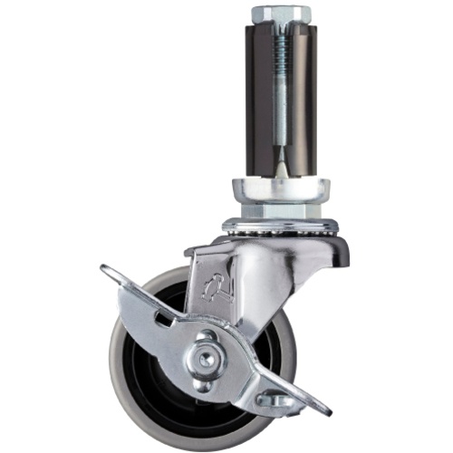 ค้อนใส่ท่อซีรีส์ EU พร้อมแกนหมุน SP ล้ออีลาสโตเมอร์ 50 มม.