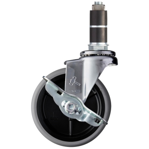 ค้อน EX ซีรีส์การสอดท่อพร้อมแกนหมุน SP ล้ออีลาสโตเมอร์ 100 มม.