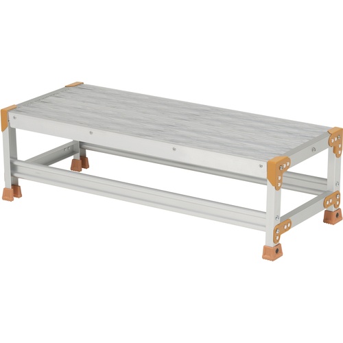 โต๊ะทำงานแบบ FGR 1 ชั้น ขนาด กว้าง 1000 x ลึก 400 x สูง 300 มม. แบบตะแกรงกันลื่น