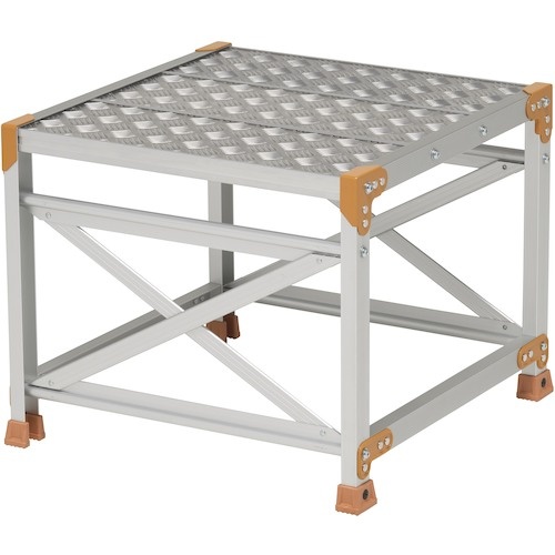 โต๊ะทำงานแบบ FGC 1 ชั้น ขนาด กว้าง 600 x ลึก 600 x สูง 500 มม. พื้นเป็นลายตาราง