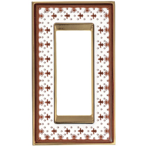 (210025967)PXP-F-01341-MAOB แผ่นปิดสวิตช์/แผ่นปิดเต้ารับ