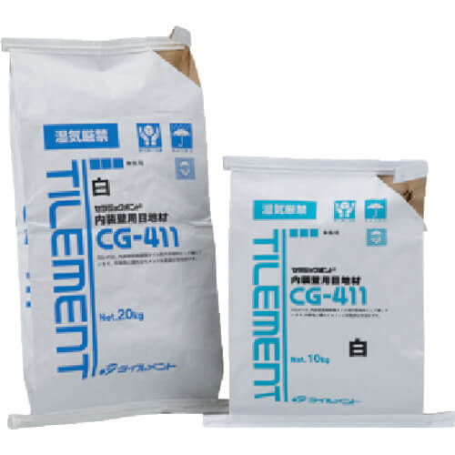 กาวปูกระเบื้อง CG-411 ดาร์กแอช 10 กก