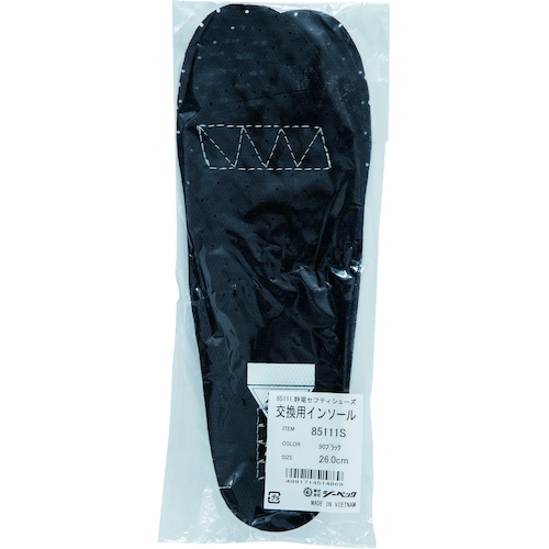 แผ่นรองพื้นรองเท้าป้องกันไฟฟ้าสถิตย์ 85111S-90-270 สีดำ