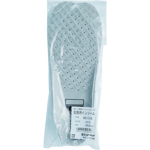 แผ่นรองพื้นรองเท้าป้องกันไฟฟ้าสถิตย์ 85111S-32-275 สีขาว