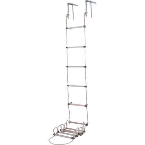 บันไดหนีไฟเรืองแสงสำหรับชั้น 2 ยาว 3.9 เมตร (พร้อมตะขอสำหรับยึดกับกรอบหน้าต่าง) (30151)