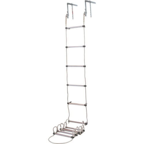 บันไดหนีไฟเรืองแสงสำหรับชั้น 3 ยาว 7.2 เมตร (พร้อมตะขอสำหรับยึดกับกรอบหน้าต่าง) (30157)