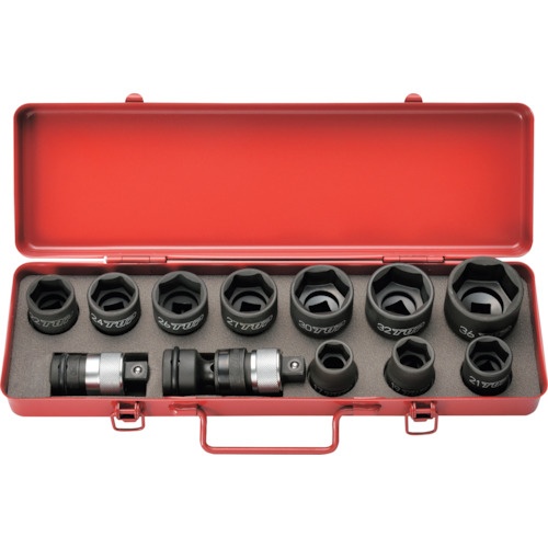 ชุดบล็อกประแจกระแทกและอะแดปเตอร์สัมผัสเดียว