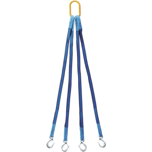 สายสะพาย 4 จุด พร้อมตะขอเกี่ยวแบบบาง กว้าง 35 มม. x 2 ม.