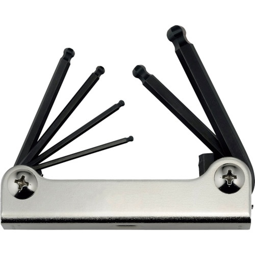 ชุดประแจกลวงพับได้ ปลายกลม ชุด 6 ชิ้น