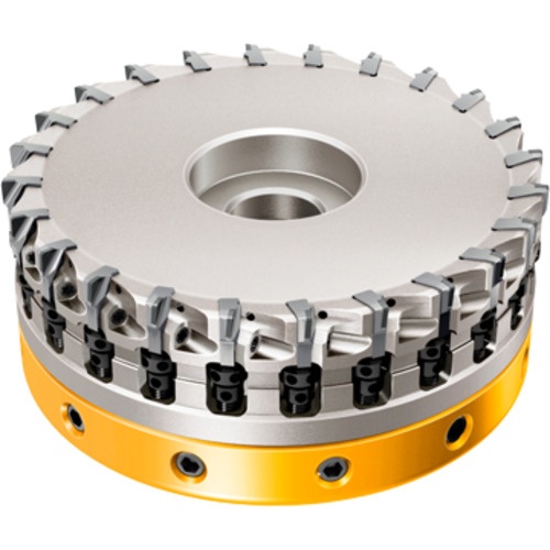 หัวกัดผิวหน้าประสิทธิภาพสูงสำหรับอลูมิเนียมอัลลอยด์และเหล็กหล่อ FMAX