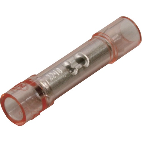 ปลอกย้ำสายไฟแบบฉนวนกันความร้อนที่เป็นมิตรต่อสิ่งแวดล้อม (แบบ B) จำนวน 100 ชิ้น สีแดงโปร่งใส