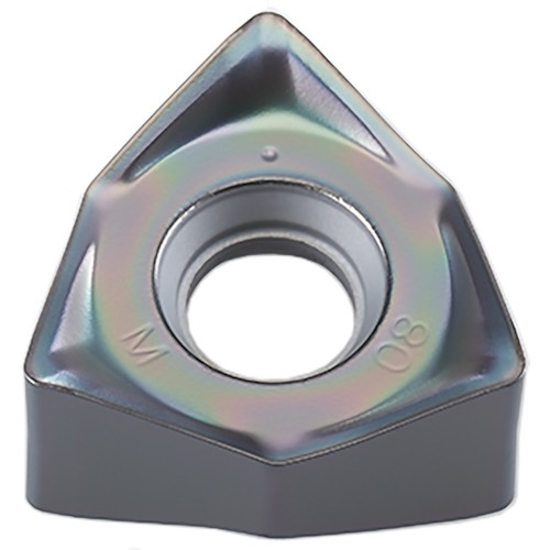 หัวตัดแบบ WWX400 สำหรับงานตัดวัสดุที่ตัดยาก หัวตัดแบบ M-breaker เคลือบ PVD รหัส MP9130