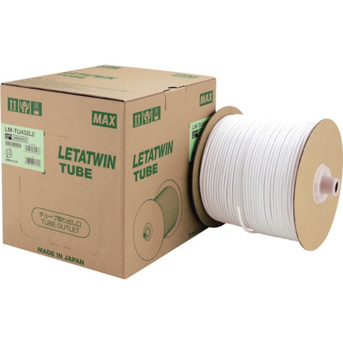 เครื่องหมายหลอด หลอดกลมแท้ LetaTwin รุ่น LM-TU425L2 เส้นผ่านศูนย์กลางภายใน 2.5 มม. ม้วนละ 250 ม.