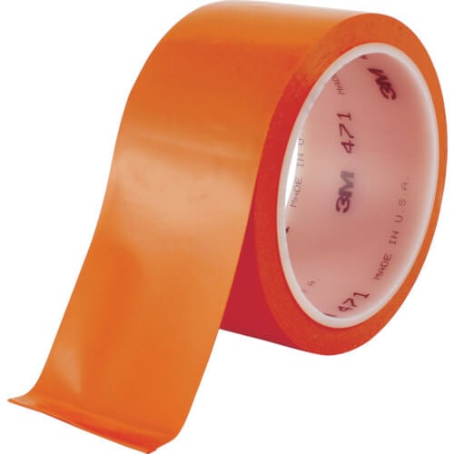 เทปตีเส้นประสิทธิภาพสูง 471 สีส้ม 50 มม. x 18.2 ม. R