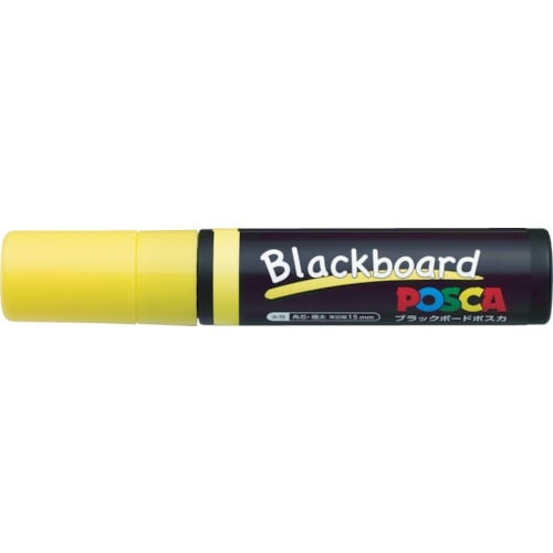 Black Board POSCA หัวตัด 17.0mm Yellow