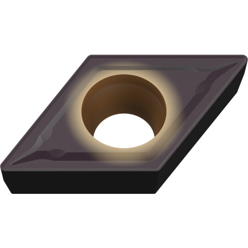 เม็ดมีดกลึงเหล็กหล่อ, หัวเพชร 55°, เคลือบ CVD, MC5105