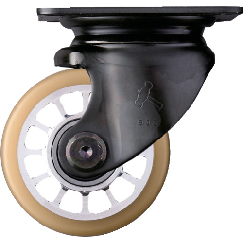 Topplate (Heavy-duty Low profile) Urethane Caster