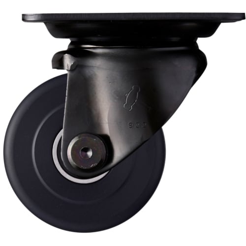 Topplate (Heavy-duty Low profile) Nylon Caster