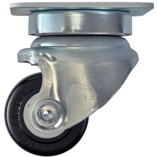 ค้อน ความทนทานสูง โปรไฟล์ต่ำ งานหนัก หมุนได้ ล้อไนลอน 50 มม.