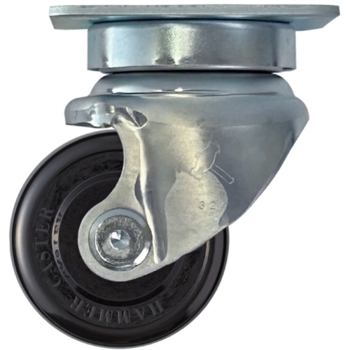 ค้อน ความทนทานสูง โปรไฟล์ต่ำ งานหนัก หมุนได้ ล้อฟีนอลิก 65 มม.