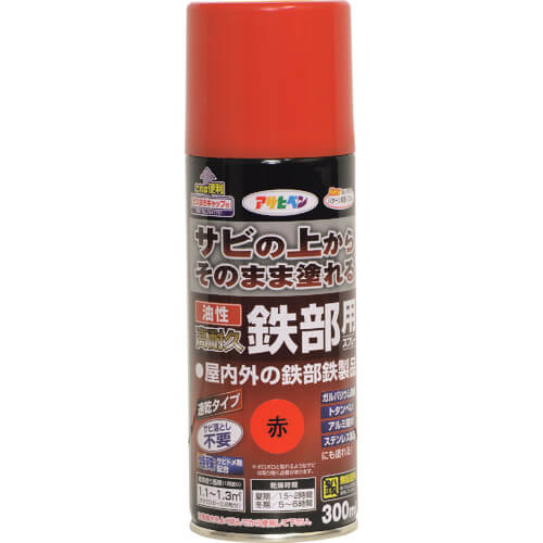 สเปรย์ฉีดเหล็กทนทานสูงสูตรน้ำมัน 300ML สีแดง