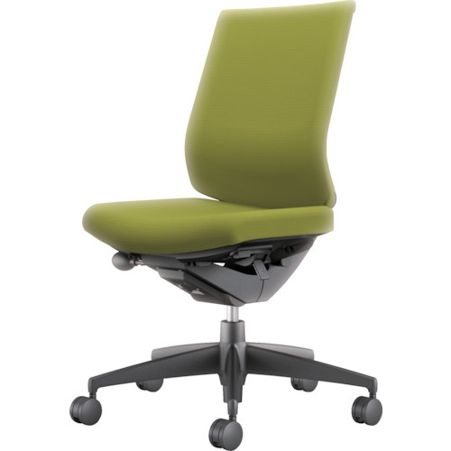 เก้าอี้สำนักงาน Wizard 4 พนักพิงเตี้ย ไม่มีที่วางแขน ขาเรซินสีดำ