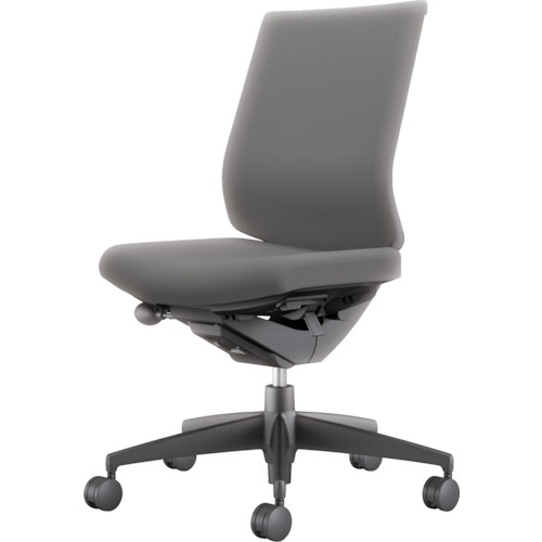 เก้าอี้สำนักงาน Wizard 4 พนักพิงเตี้ย ไม่มีที่วางแขน ขาเรซินสีดำ